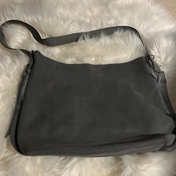 Convertible Backpack Purse Leather Tote Laptop Bag Minimalist Elegant gray - Picture 1 of 5